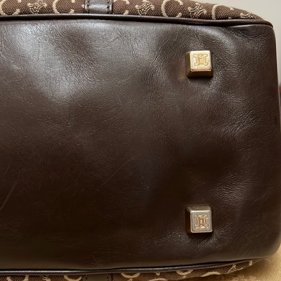 CELINE MACADAM CANVAS BAG - Picture 5 of 10